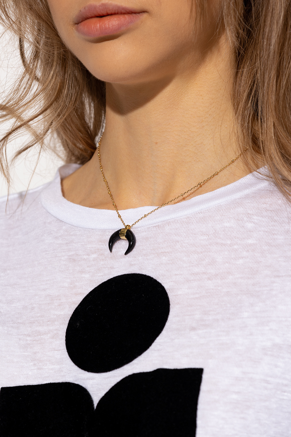 Gold Brass necklace Isabel Marant - SchaferandweinerShops Japan